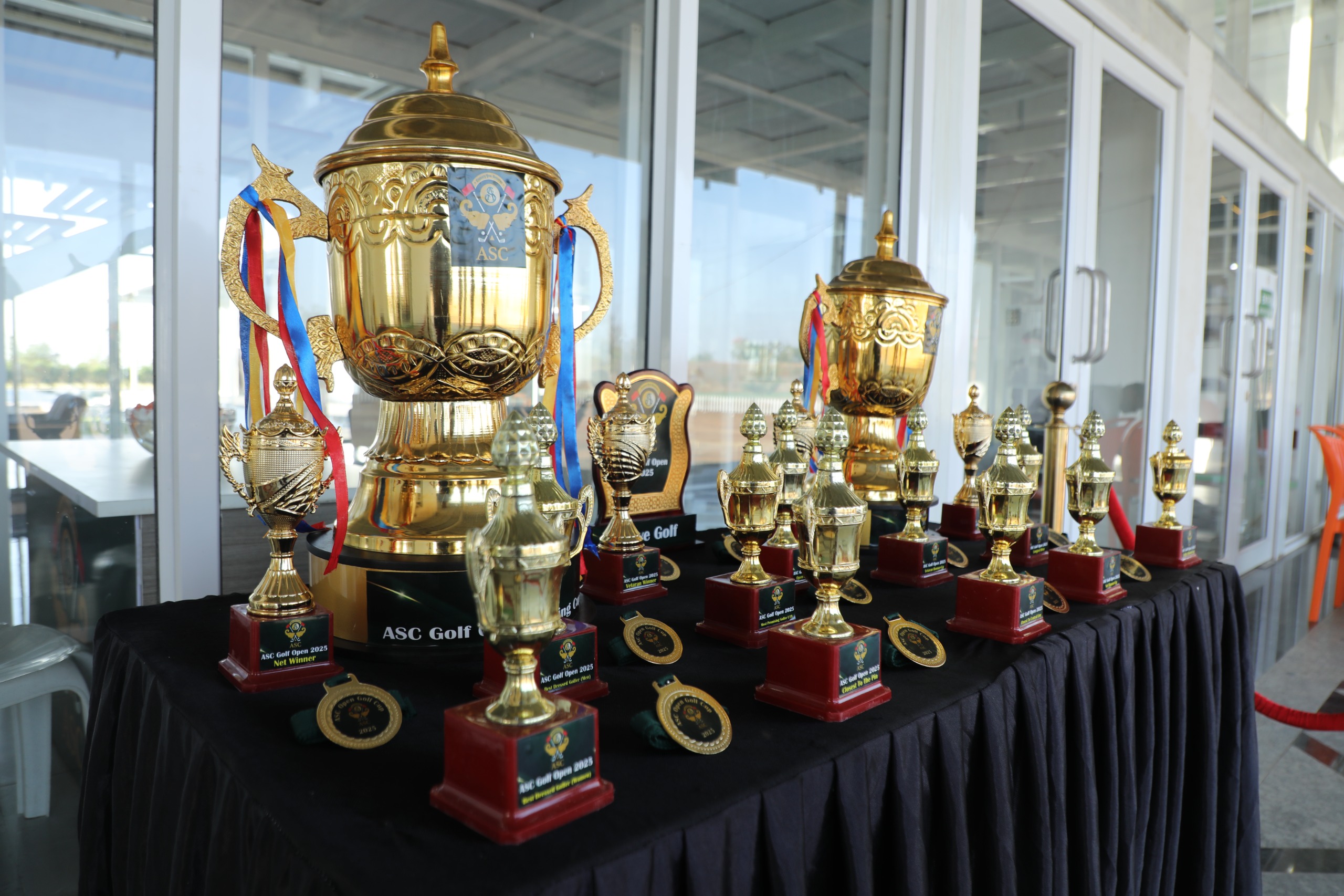 Trophies display